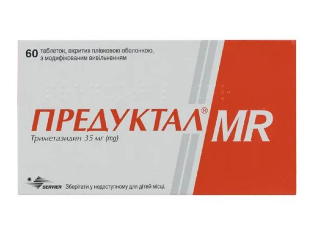 Предуктал MR табл в/о 35мг №60