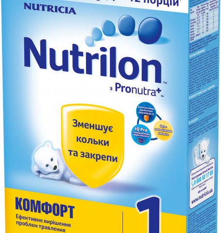 Нутрілон комфорт 1 суміш молочна 300г з народження