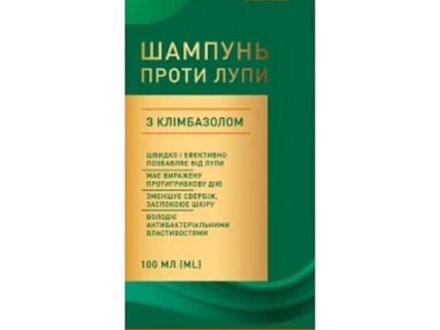Шампунь проти лупи з клімбазолом 100мл Цілюща сила Табула Віта