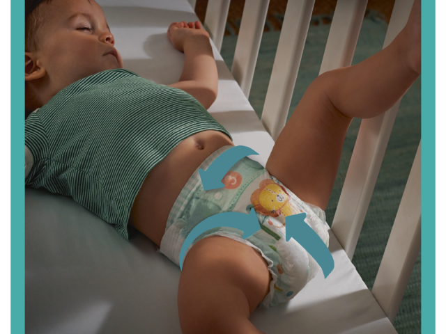 Підгузники Памперс №54 (3) 6-10кг Active Baby Midi економ мінус