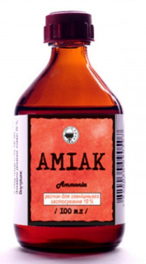 Аміак р-н д/зовн 10% 100мл фл