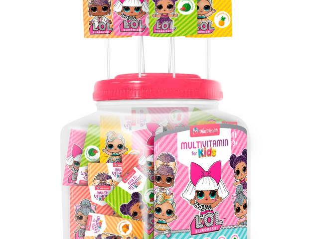 Натхелс мультивітаміни для дітей льодяники №100