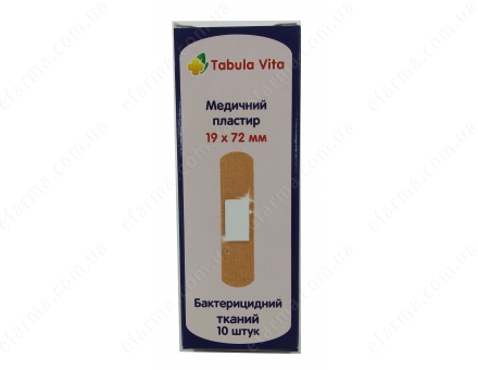 Лейк Бакт 19х72мм на тканинній основі №10 Табула Віта
