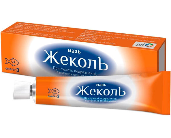 Жеколь мазь 25г засіб косметичний