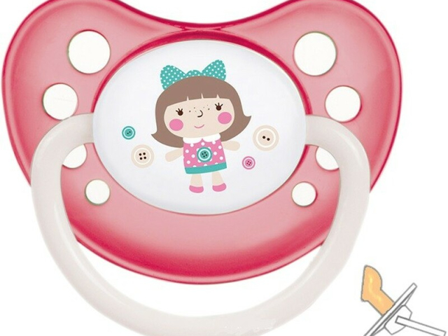 Пустушка латексна анатомічна 6-18міс 23/260 Toys