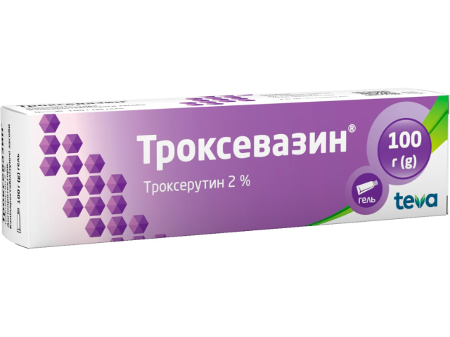 Троксевазин гель 2% туба 100г