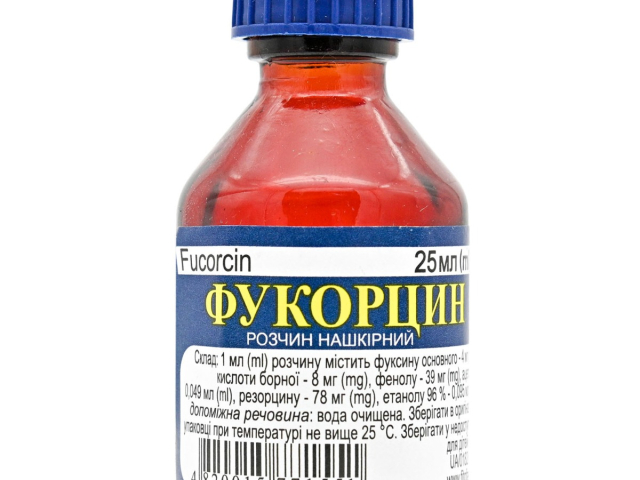 Фукорцин р-н 25мл фл, Фітофарм