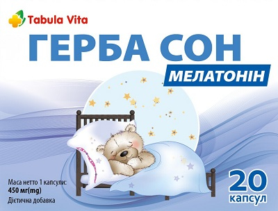 Герба Сон Мелатонін капс №20 Табула Віта