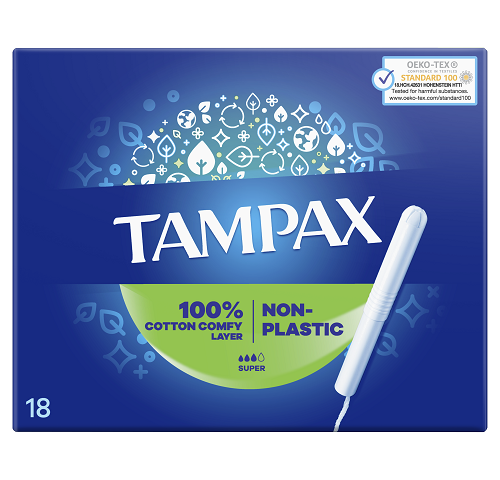 Тампони Тампакс супер дуо №18
