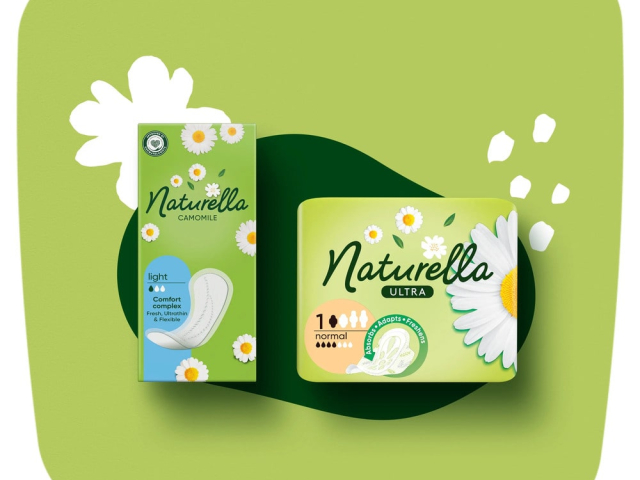 Прокладки Натурелла щоденні №20 лайт ромашка