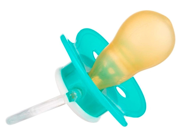 Пустушка латексна кругла 6-18міс 22/607