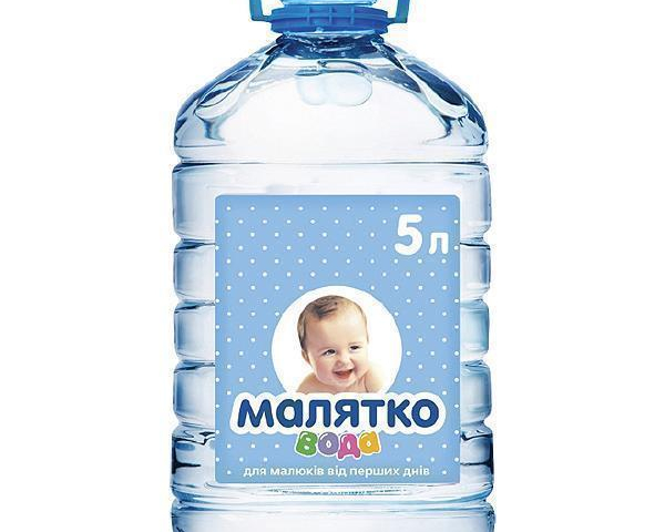 Мінвода дитяча Малятко 5л негазована