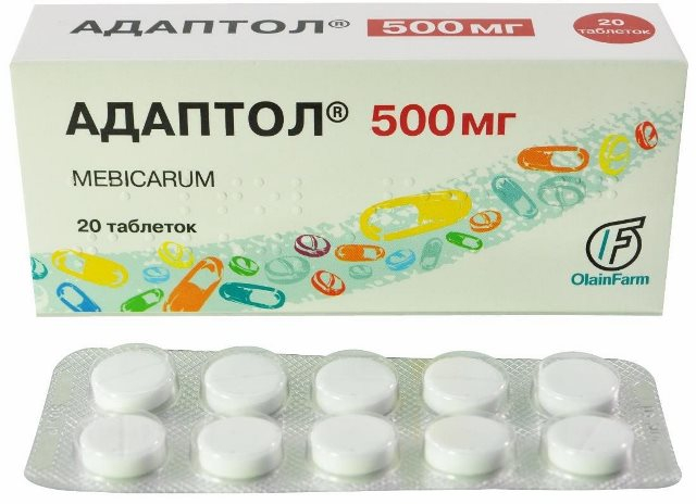 Адаптол табл 500мг №20
