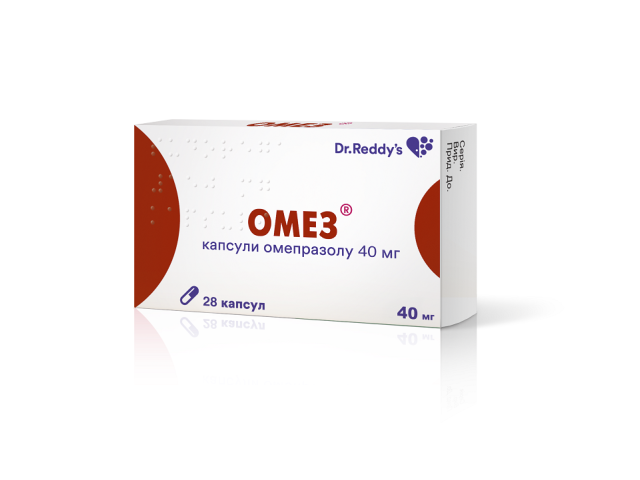 Омез капс 40мг №28