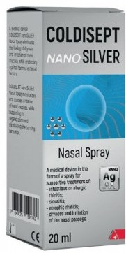 Колдісепт наносільвер спрей назал 20мл