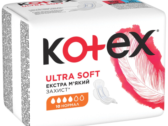 Прокладки Котекс ультра софт нормал №10