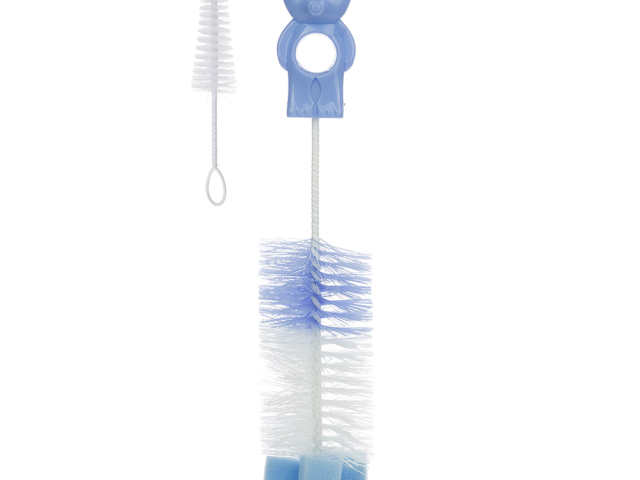 Йоржик-щітка для пляшок і сосок 2/410 з губкою