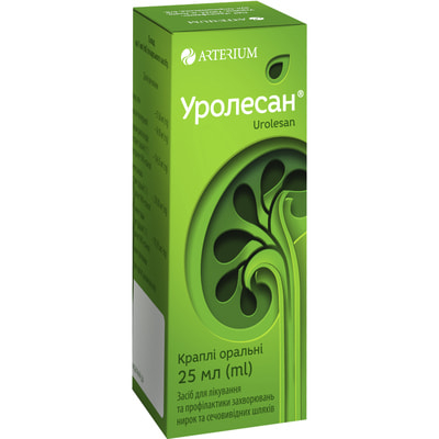 Уролесан краплі оральні 25мл