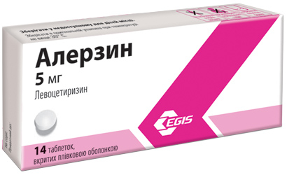 Алерзин табл в/о 5мг №14