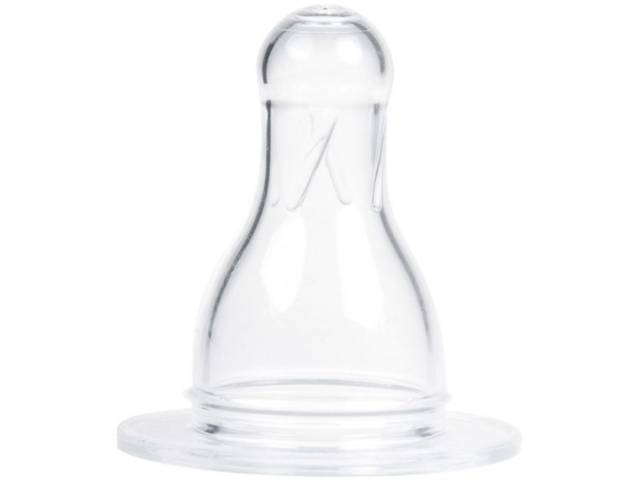 Соска силіконова кругла повільна 18/315