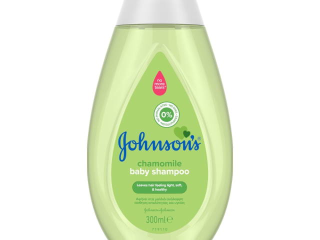 Джонсонс бебі шампунь дитячий 300мл з ромашкою