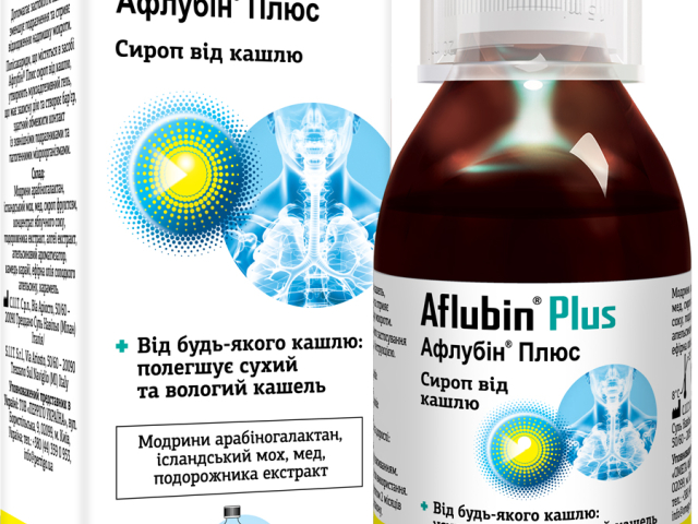 Афлубін плюс сироп 175мл