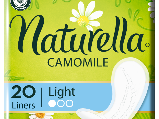 Прокладки Натурелла щоденні №20 лайт ромашка