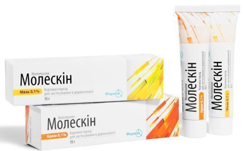 Молескін крем 0,1% 15г туба