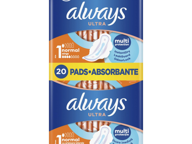 Прокладки Олвейс ультра нормал №20 дуо