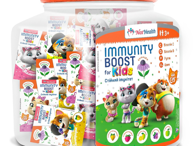 Натхелс Стійкий імунітет для дітей льодяники №100