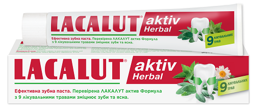 З/п Лакалут Актив Гербал 75мл