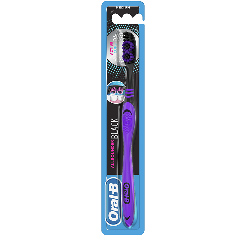 З/щ Орал-бі всебічне чищення чорна 40 середня