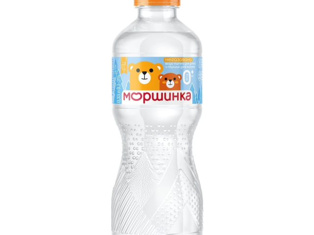 Мінвода дитяча Моршинка 0,33л негазована спортик