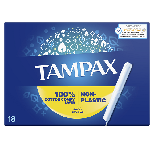 Тампони Тампакс регуляр дуо №18