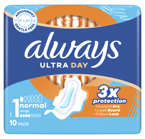 Прокладки Олвейс ультра нормал №10 single