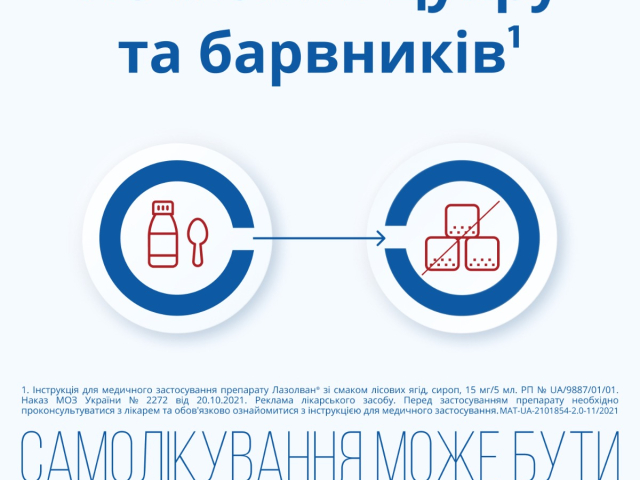 Лазолван зі смаком лісових ягід сироп 15мг/5мл 100мл