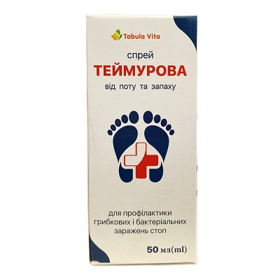 Теймурова спрей для ніг фл 50мл Табула Віта