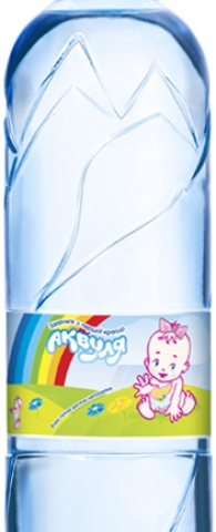 Мінвода дитяча Аквуля 0,5л негазована з дозатором