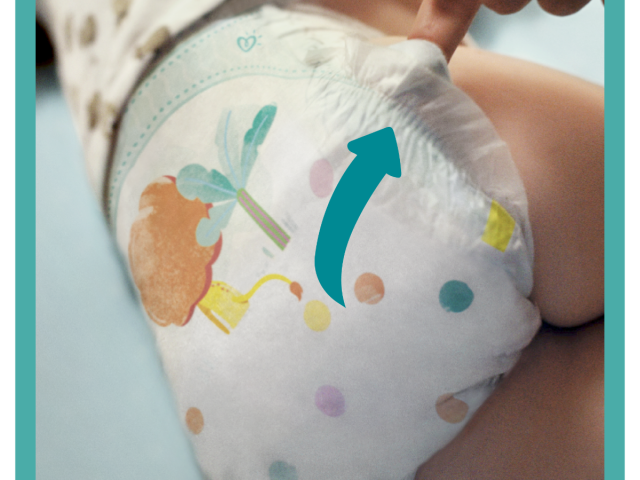 Підгузники Памперс №54 (3) 6-10кг Active Baby Midi економ мінус