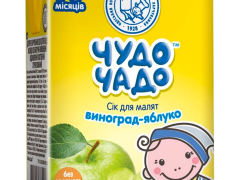 Сік Чудо-Чадо виноградно-яблучний 200мл