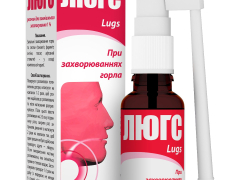 Люгс р-н 1% фл 20мл з механічним розпилювачем