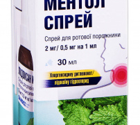 Лідоксан ментол спрей 30мл