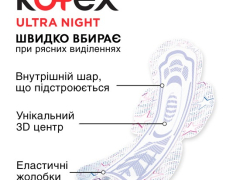 Прокладки Котекс ультра нічні №7