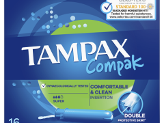 Тампони Тампакс компак супер дуо №16 з аплікатором