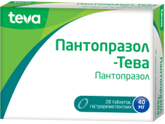 Пантопразол-Тева табл гастрорезитс 40мг №28