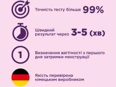 Тест для визначення вагітності Евітест смужка №1
