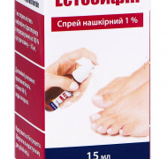 Естезіфін спрей нашкірний 1% фл 15мл