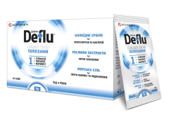 Дефлю Сільвер горло пор д/п р-ну д/полоскання №10