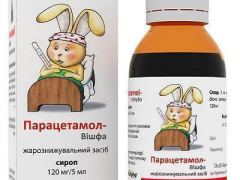 Парацетамол-Вішфа сироп 120мг/5мл 90мл фл