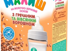 Малиш 350г гречано-вівсяний швидкого приготування з 6міс